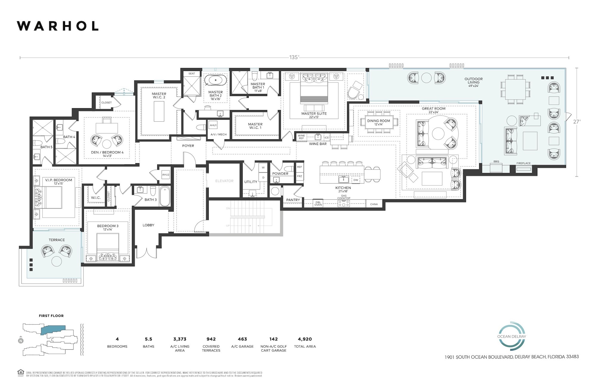 Ocean Delray Condos — Warhol