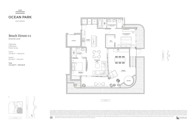 Ocean Park South Beach — Beach House 01