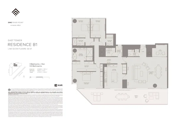 One River Point — Residence B1