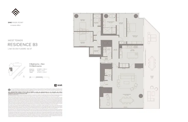One River Point — Residence B3