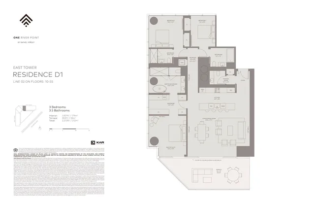One River Point — Residence D1