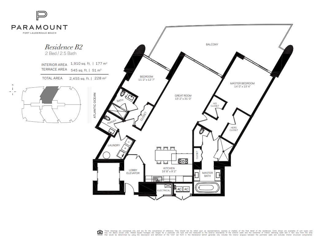 Paramount Fort Lauderdale — Residence B2