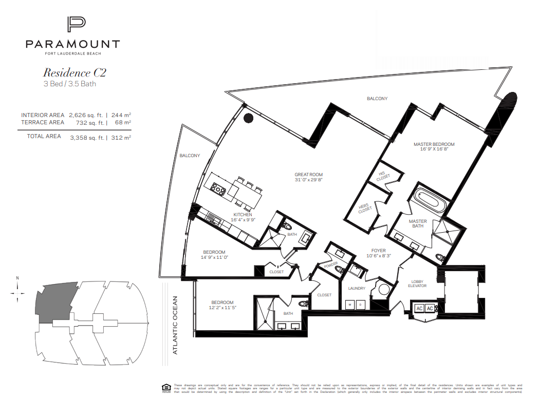Paramount Fort Lauderdale — Residence C2