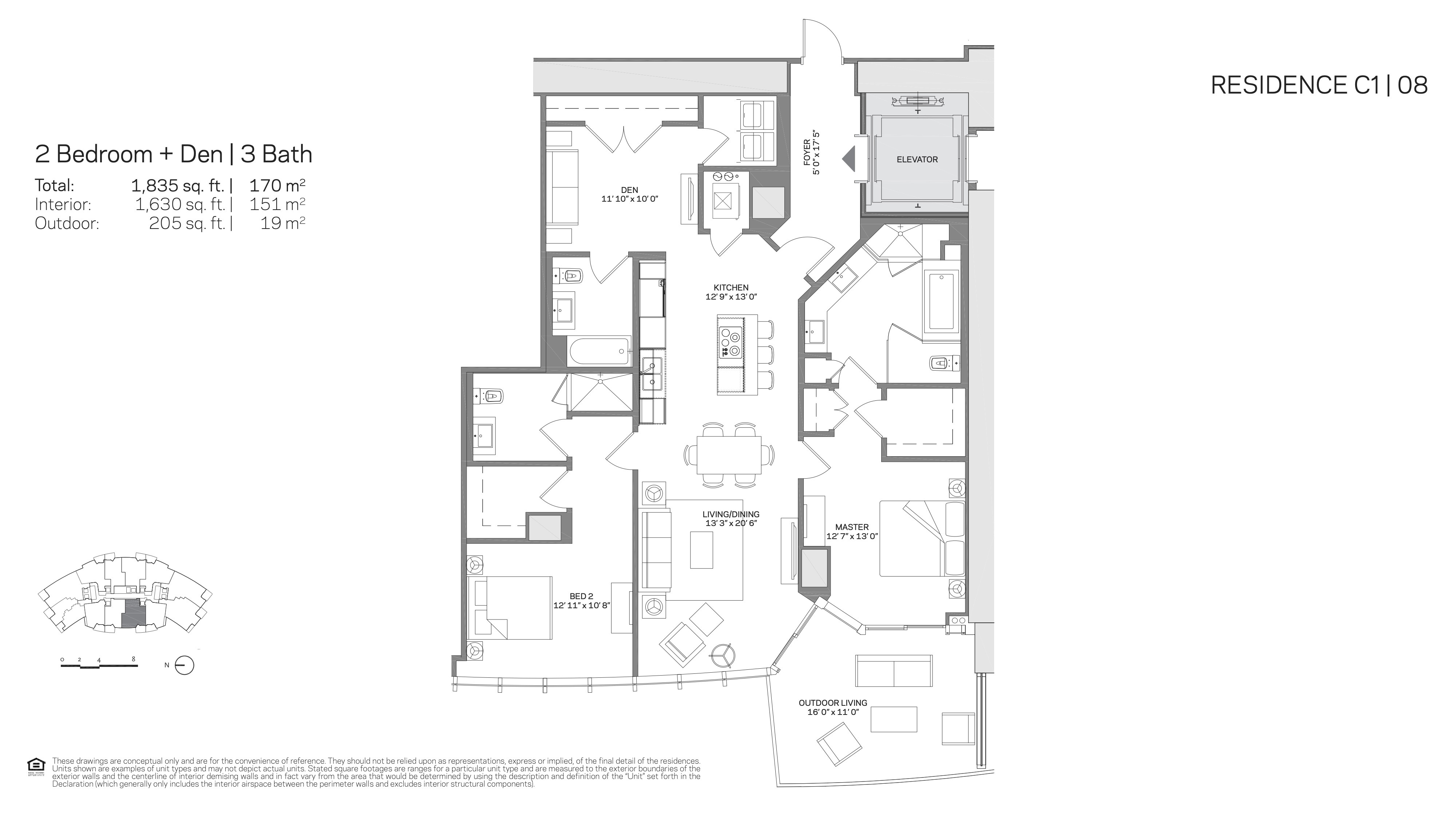 Paramount Miami Worldcenter — Residence C1 08