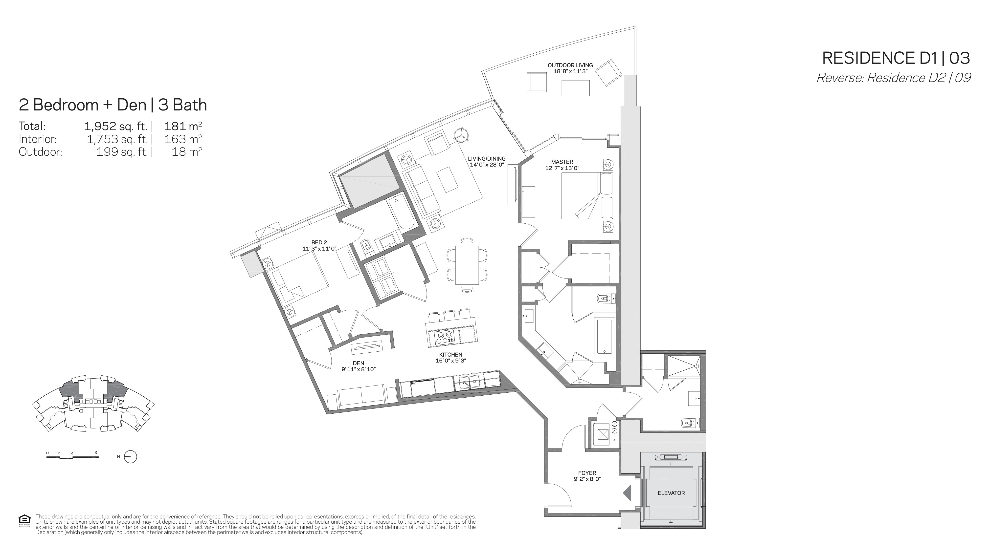 Paramount Miami Worldcenter — Residence D1 03
