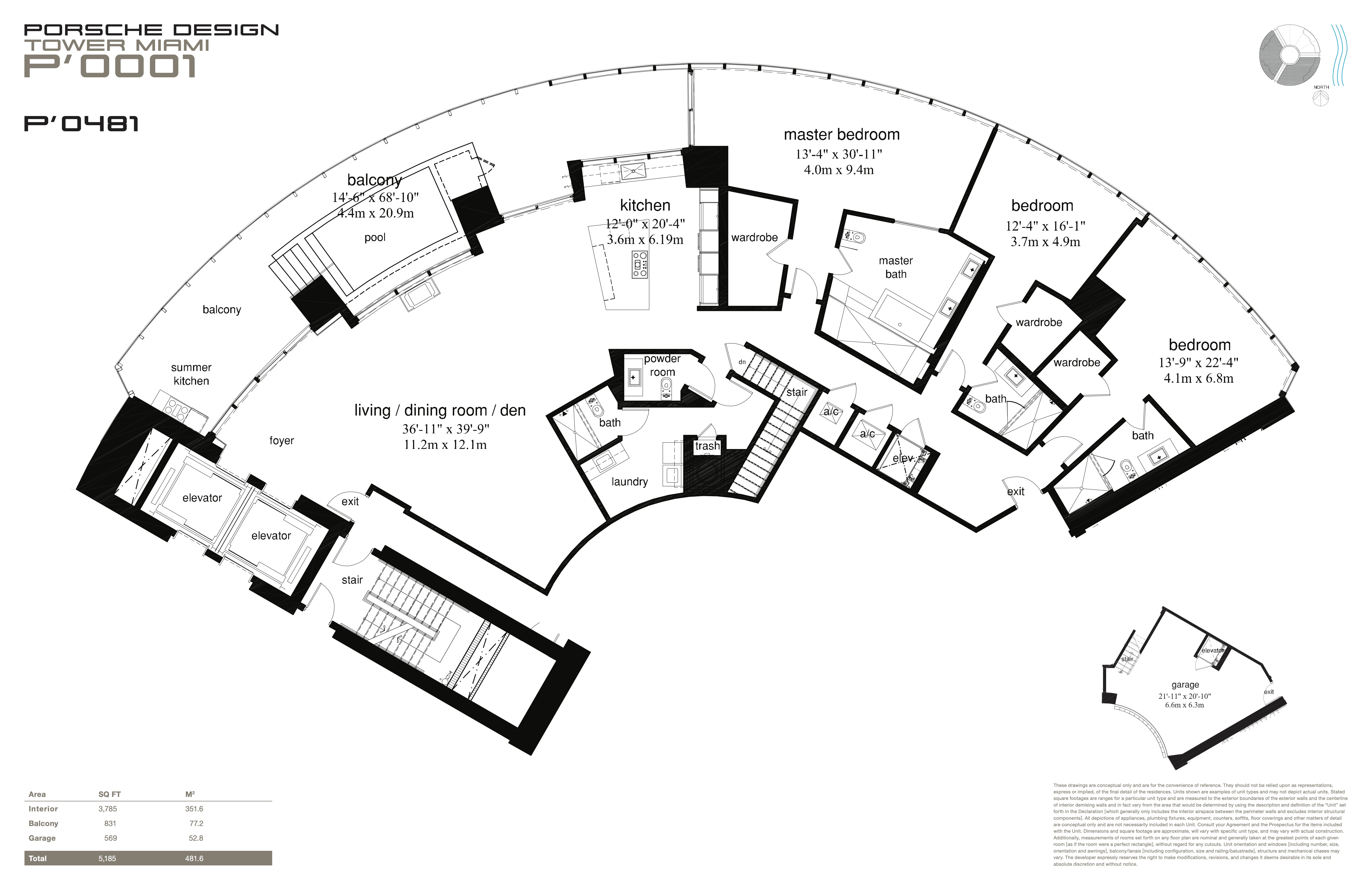 Porsche Design Tower — P' 0481