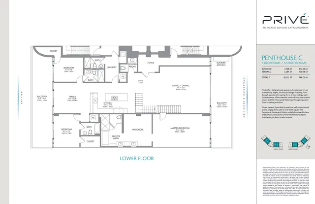 Prive Island Residences — Penthouse C