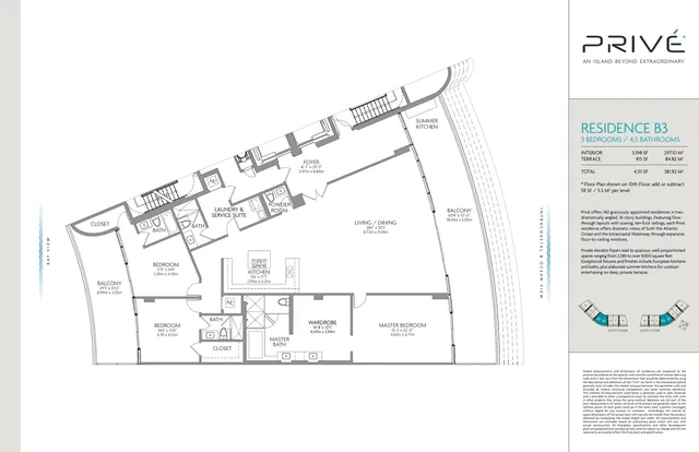 Prive Island Residences — Residence B3