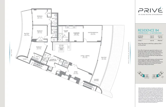 Prive Island Residences — Residence B4