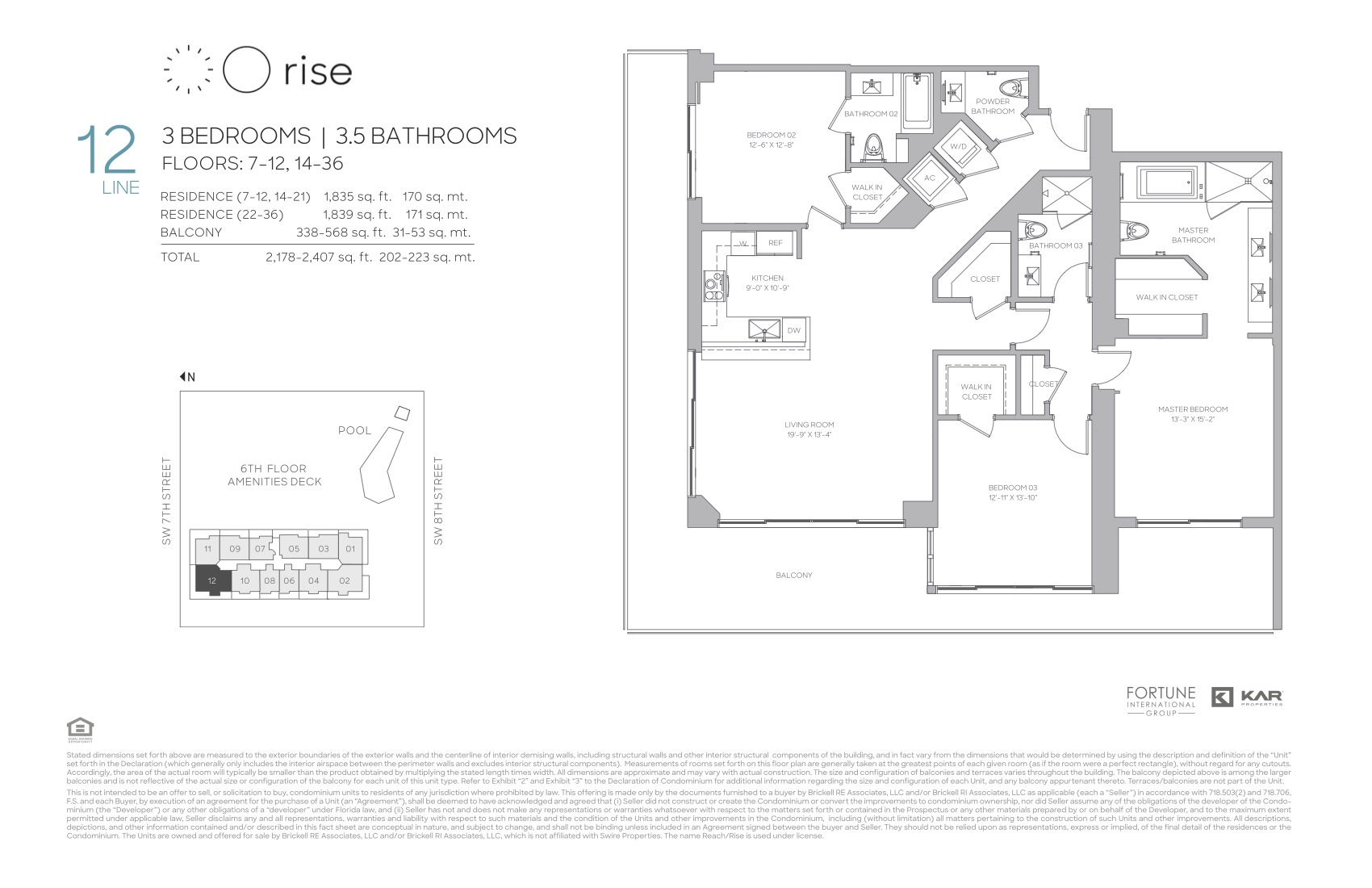 Rise Brickell City Centre — 12 Line