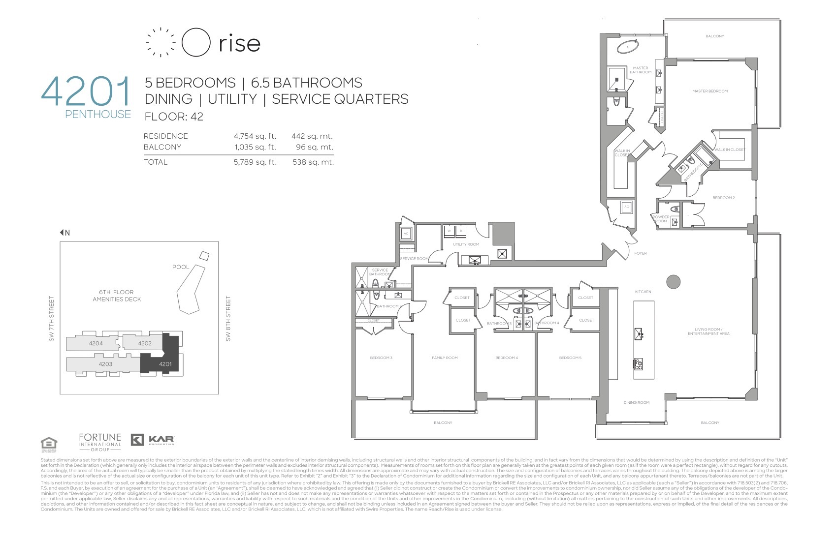 Rise Brickell City Centre — 4201 Penthouse