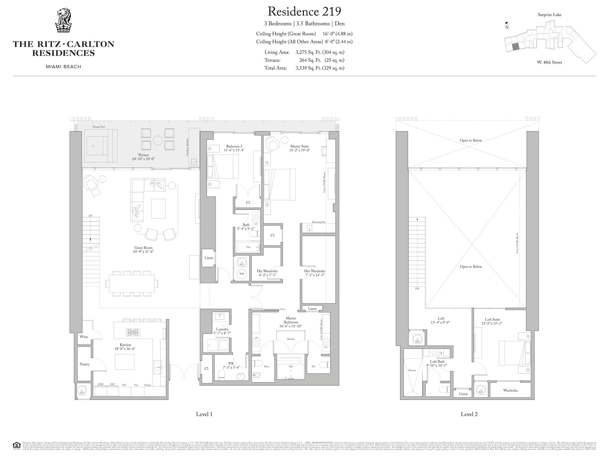 The Ritz Carlton Residences Miami Beach — Residence 219