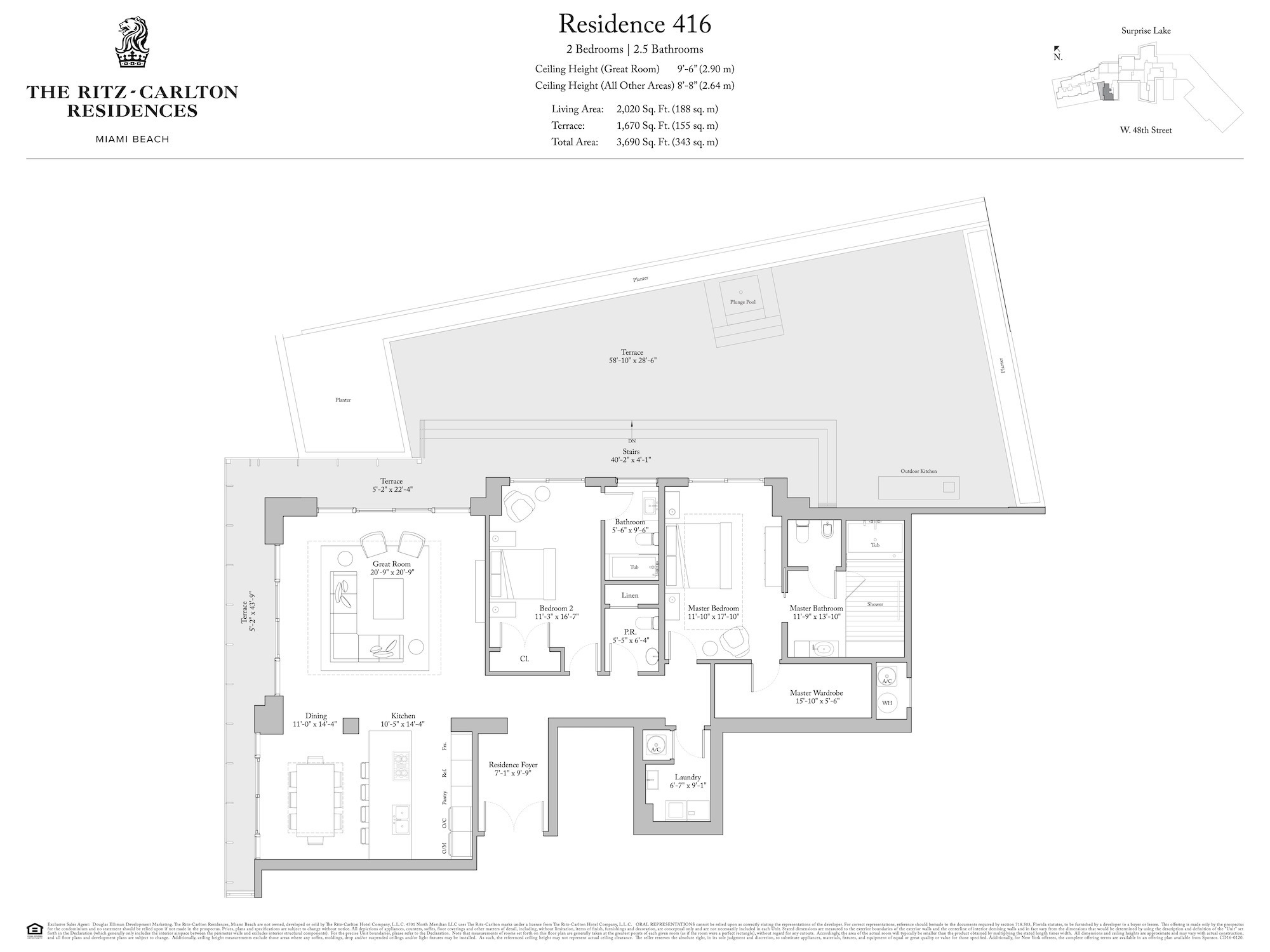 The Ritz Carlton Residences Miami Beach — Residence 416