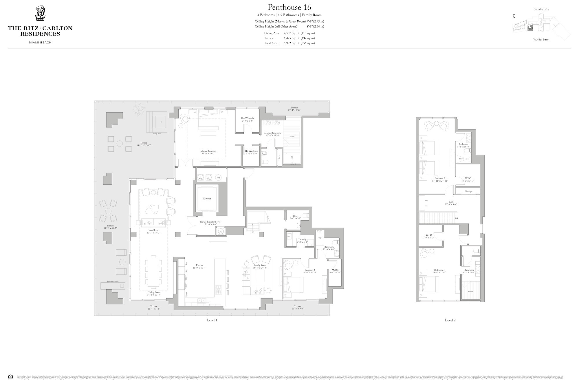 The Ritz Carlton Residences Miami Beach — PH 16