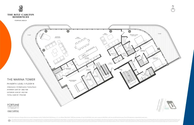 The Ritz-Carlton Residences Pompano Beach — Marina Tower PH North