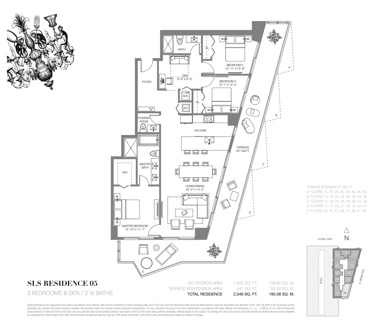 SLS Brickell Hotel & Residences — Residence 05