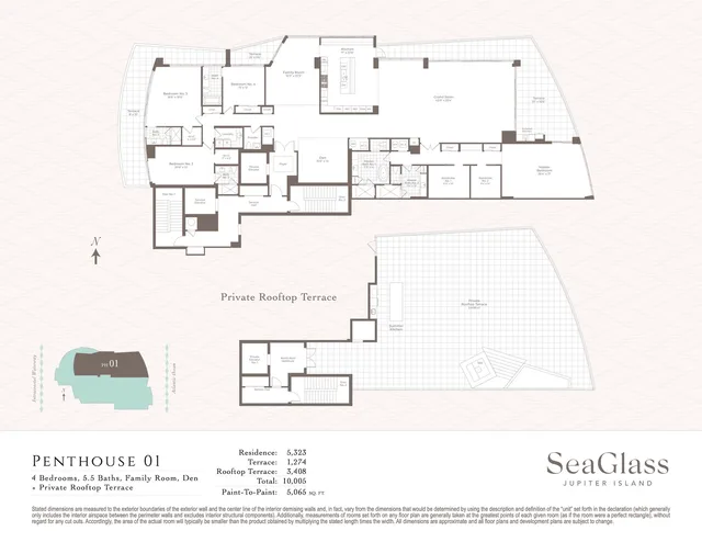 Seaglass Jupiter Island — Penthouse 01