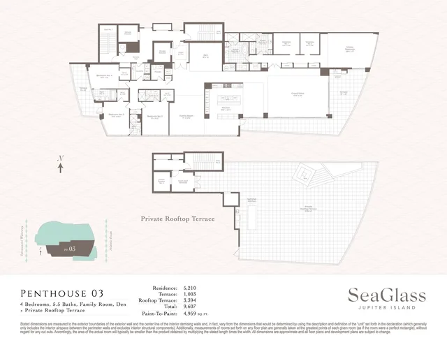Seaglass Jupiter Island — Penthouse 03