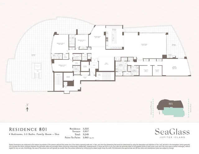 Seaglass Jupiter Island — Residence 801