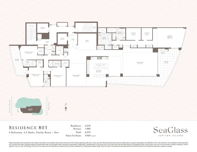 Seaglass Jupiter Island — Residence 803