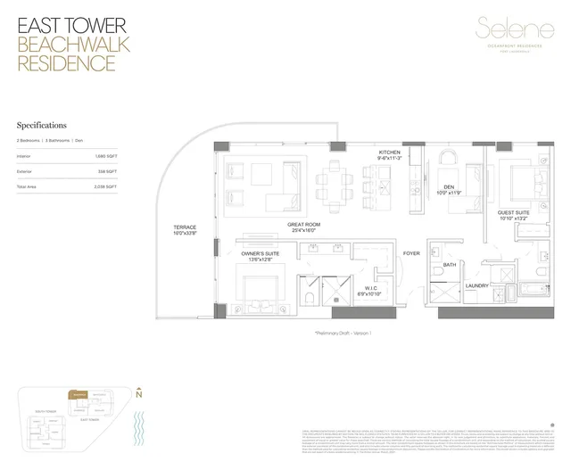 Selene Ft Lauderdale — Beachwalk Residence