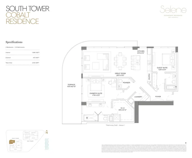 Selene Ft Lauderdale — Cobalt Residence