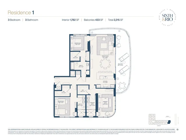 Sixth & Rio Fort Lauderdale — Residence 1