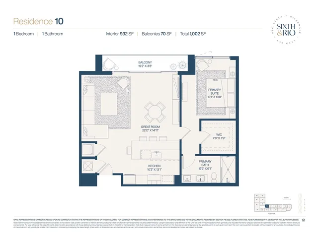Sixth & Rio Fort Lauderdale — Residence 10