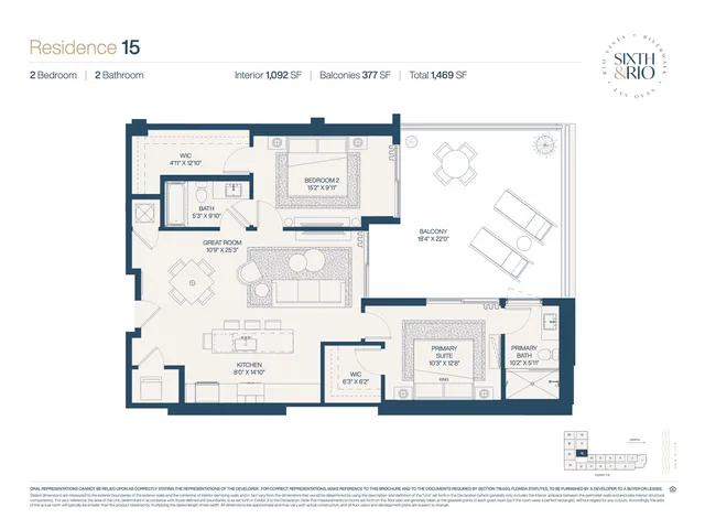 Sixth & Rio Fort Lauderdale — Residence 15