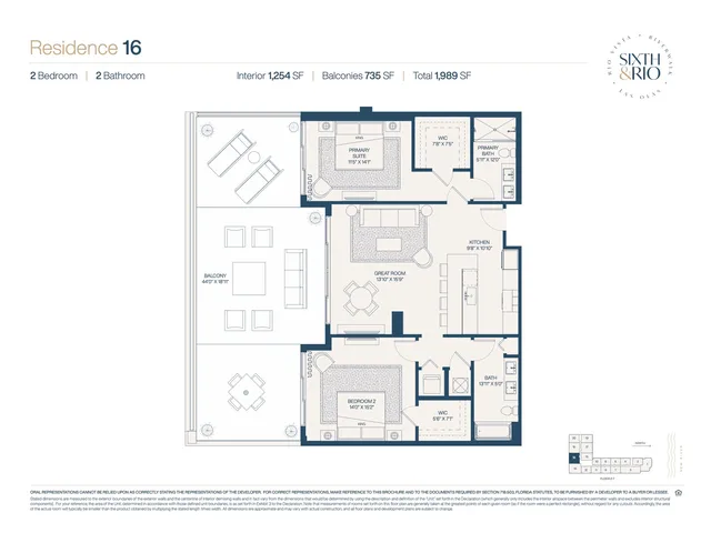 Sixth & Rio Fort Lauderdale — Residence 16