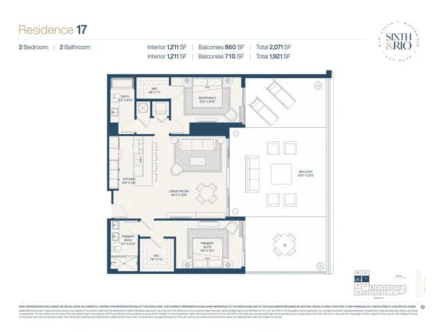 Sixth & Rio Fort Lauderdale — Residence 17