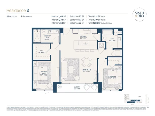 Sixth & Rio Fort Lauderdale — Residence 2