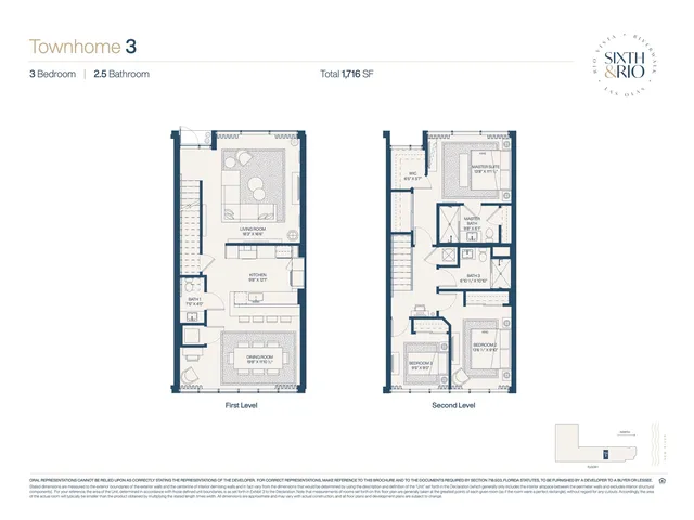 Sixth & Rio Fort Lauderdale — Townhome 3