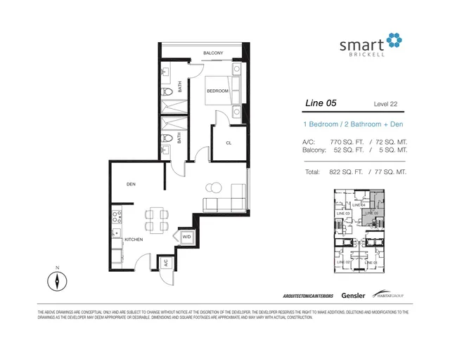 Smart Brickell — Line 05 Level 22