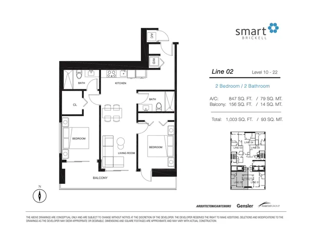 Smart Brickell — Line 02 Level 10-22