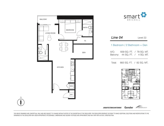 Smart Brickell — Line 04 Level 22