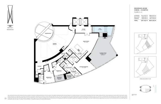 Bentley Residences Sunny Isles Beach — Residence Azure