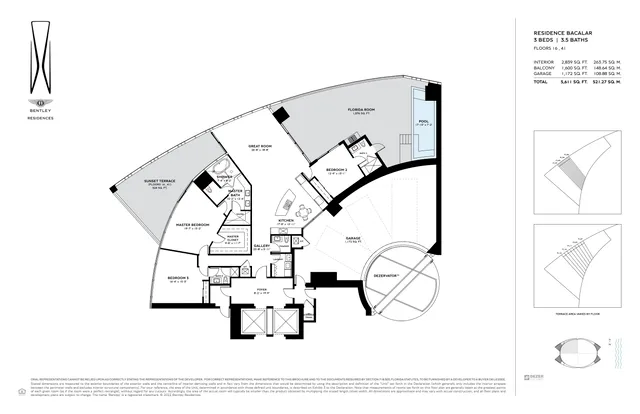 Bentley Residences Sunny Isles Beach — Residence Bacalar