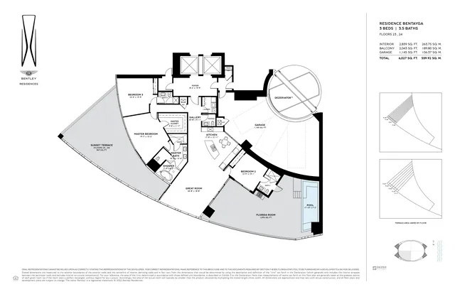 Bentley Residences Sunny Isles Beach — Residence Bentayga