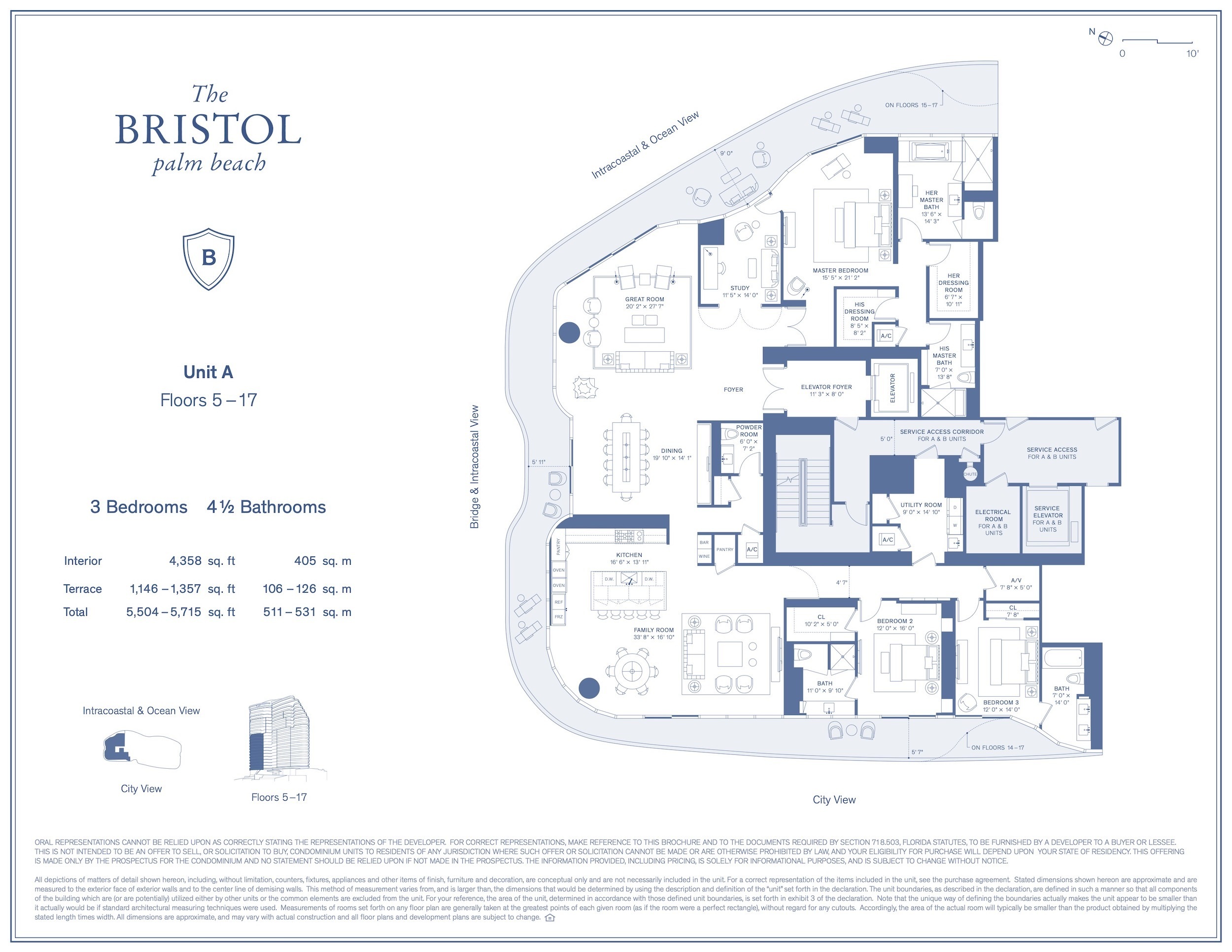 The Bristol Palm Beach — A Floors 5-17