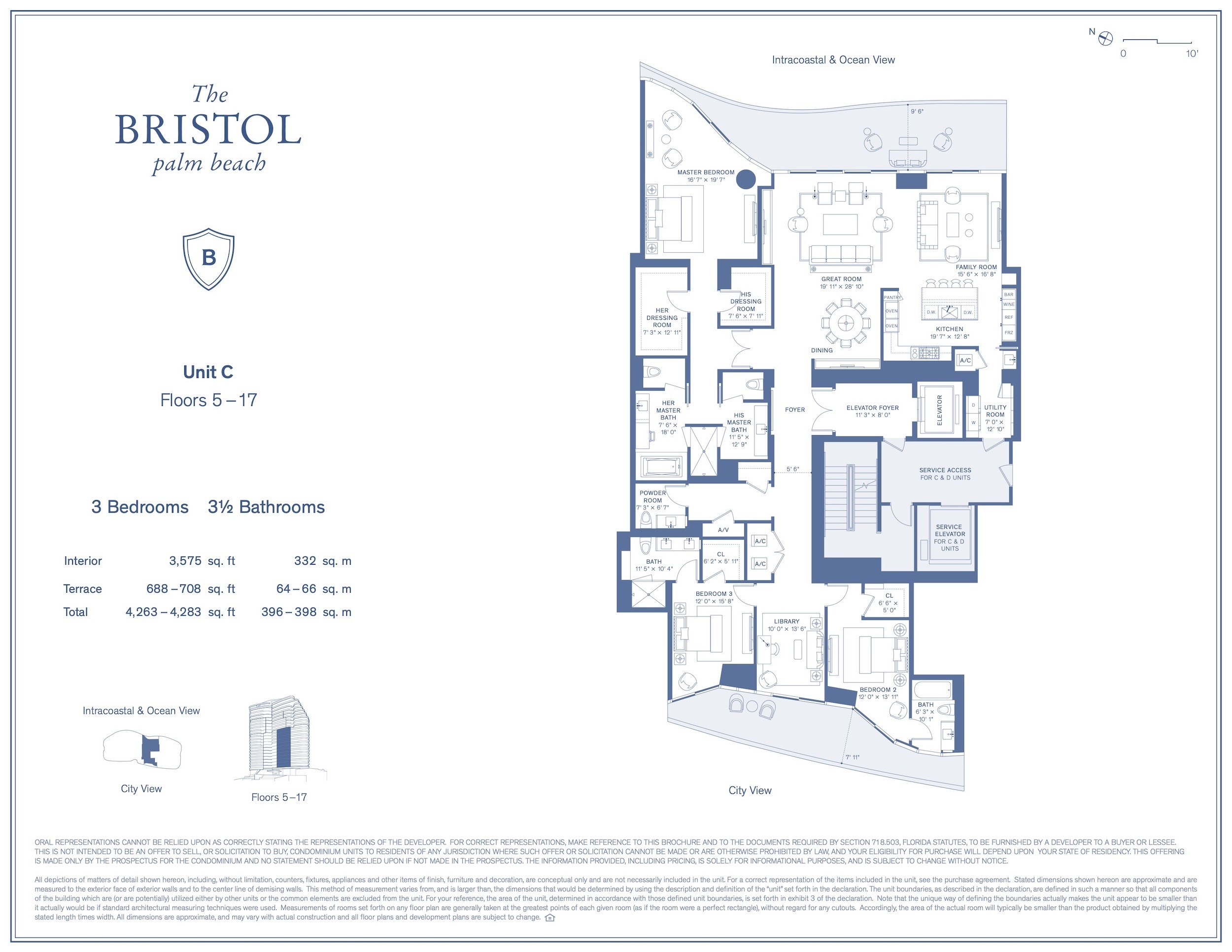 The Bristol Palm Beach — C Floors 5-17