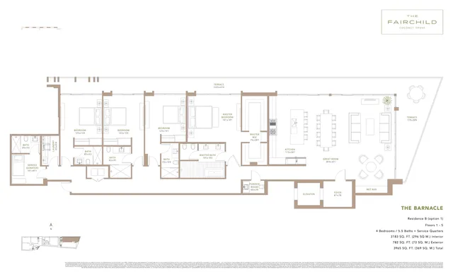 The Fairchild in Coconut Grove — The Barnacle Residence B