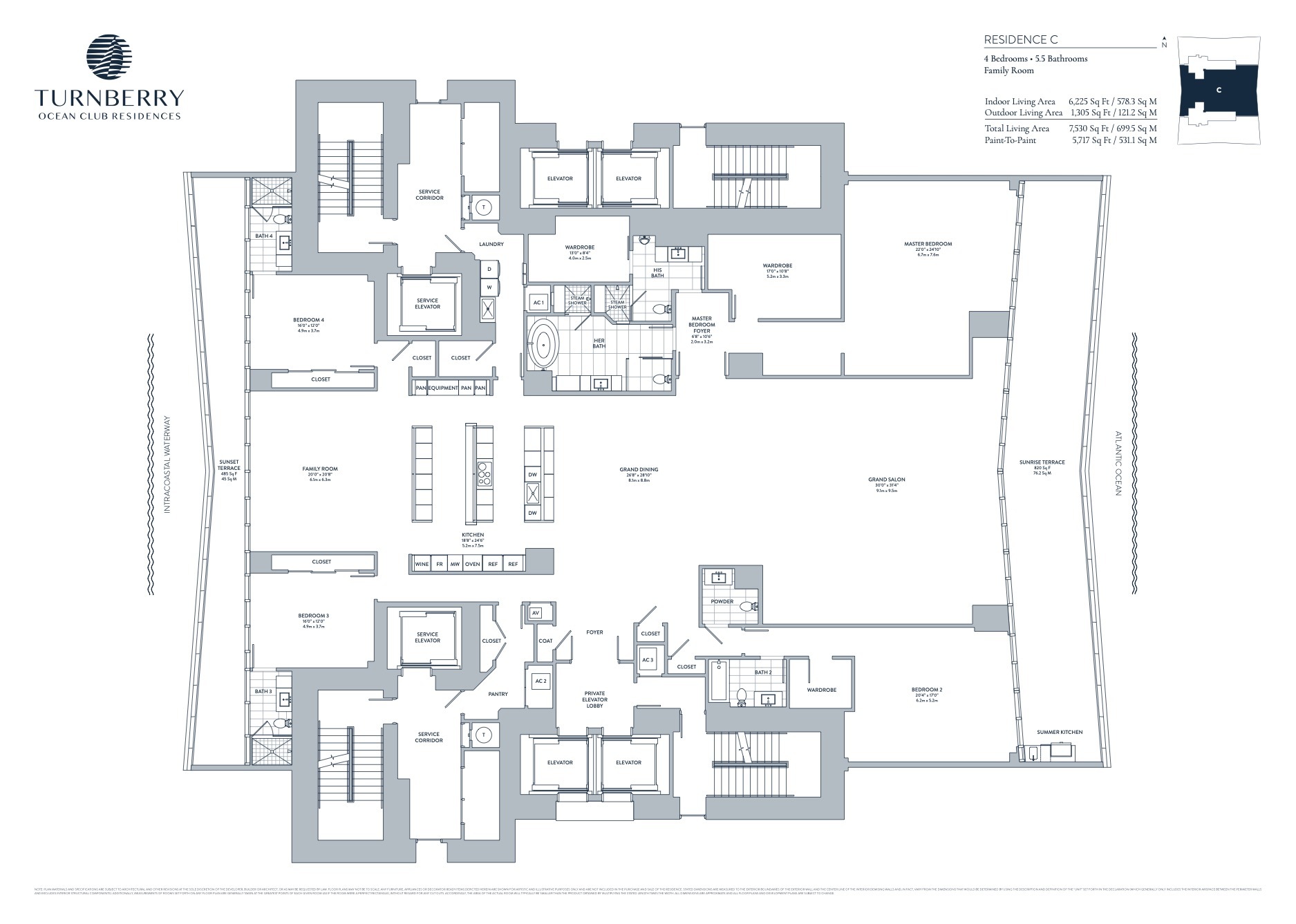 Turnberry Ocean Club Residences — Residence C