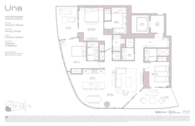 Una Residences — SW 19-29 Unit 03