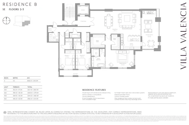 Villa Valencia Coral Gables — Residence B