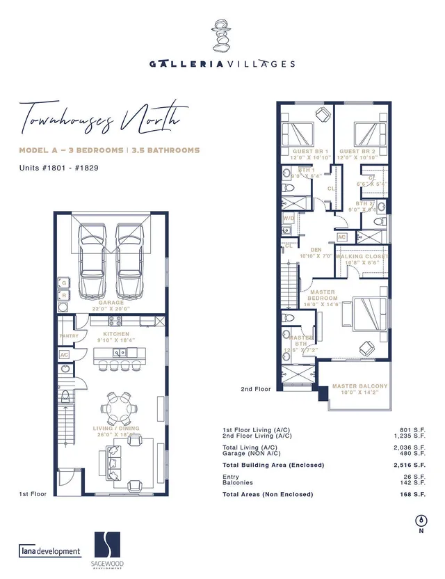 Galleria Villages Fort Lauderdale — Model A