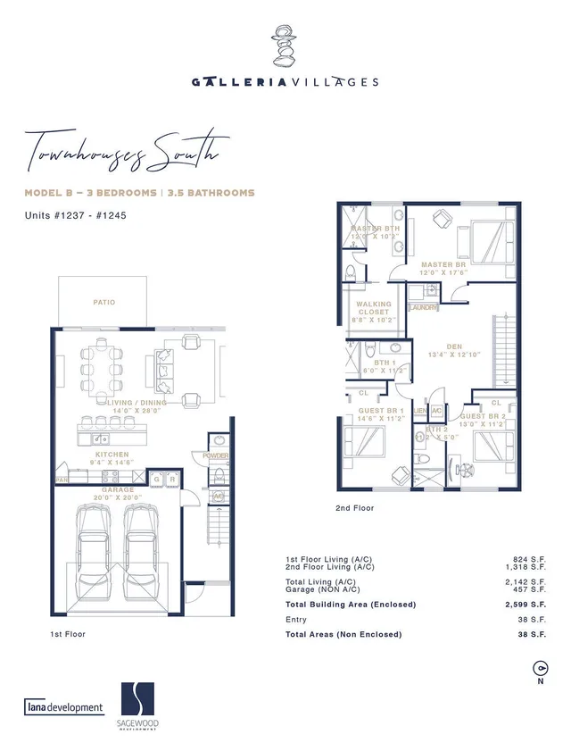 Galleria Villages Fort Lauderdale — Model B