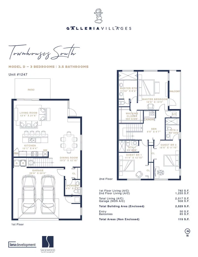 Galleria Villages Fort Lauderdale — Model D
