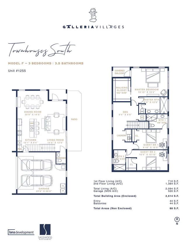 Galleria Villages Fort Lauderdale — Model F