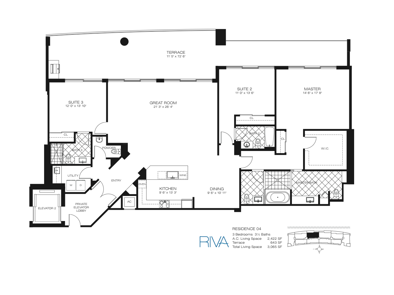 Riva Residences Fort Lauderdale — Residence 04